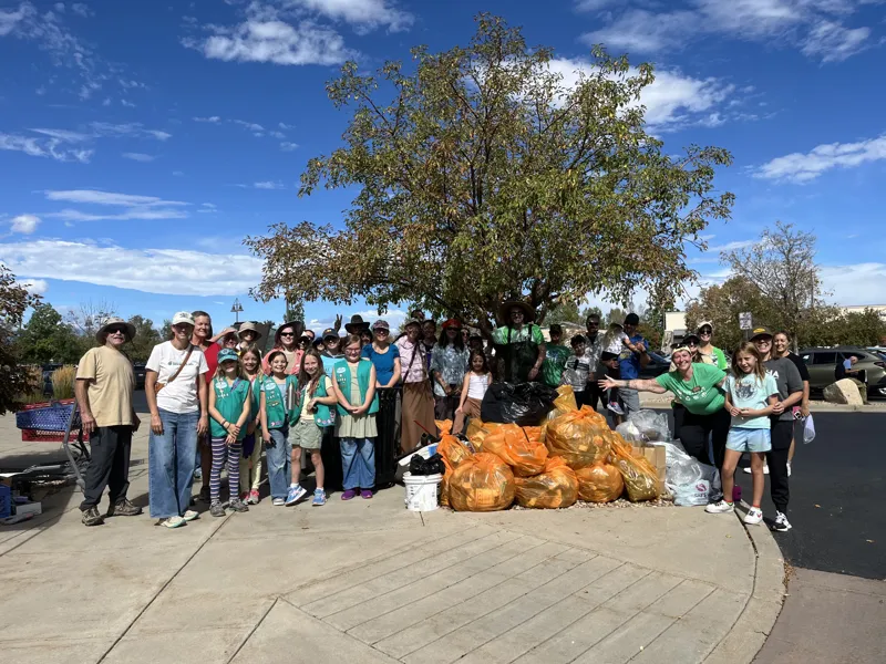 National Cleanup Day & kickoff! 43 people, 30+ bags, 4 shopping carts, a fish tank, and sooo much more. Community is powerful coming together.
