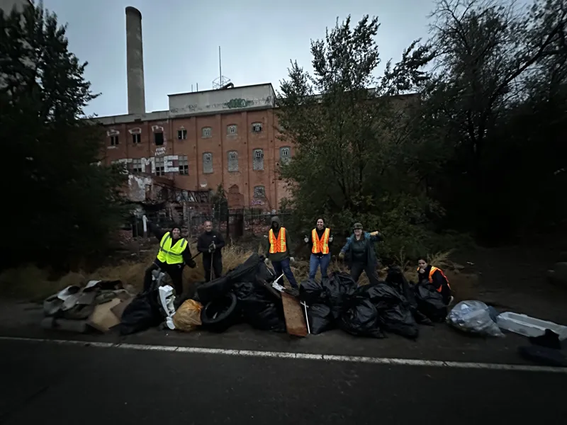 That’s a whole lot of trash!