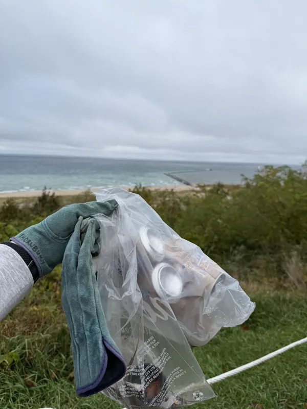Saving trash from going into our oceans!