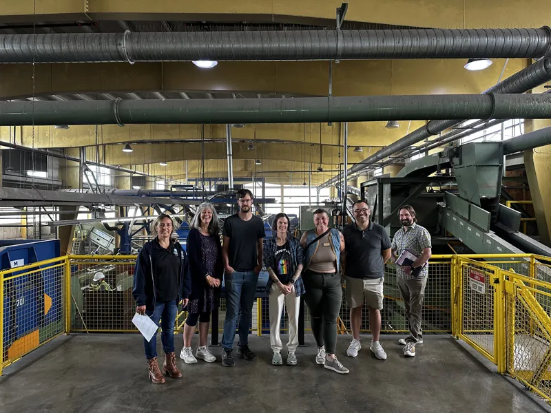 Boulder County Recycling Tour with Eco-Cycle! We learned so much!!