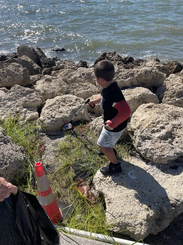 All age fun! Saving trash from our oceans